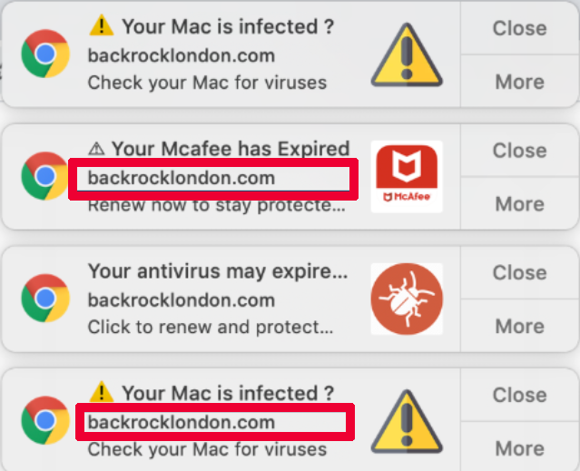 look for viruses on mac